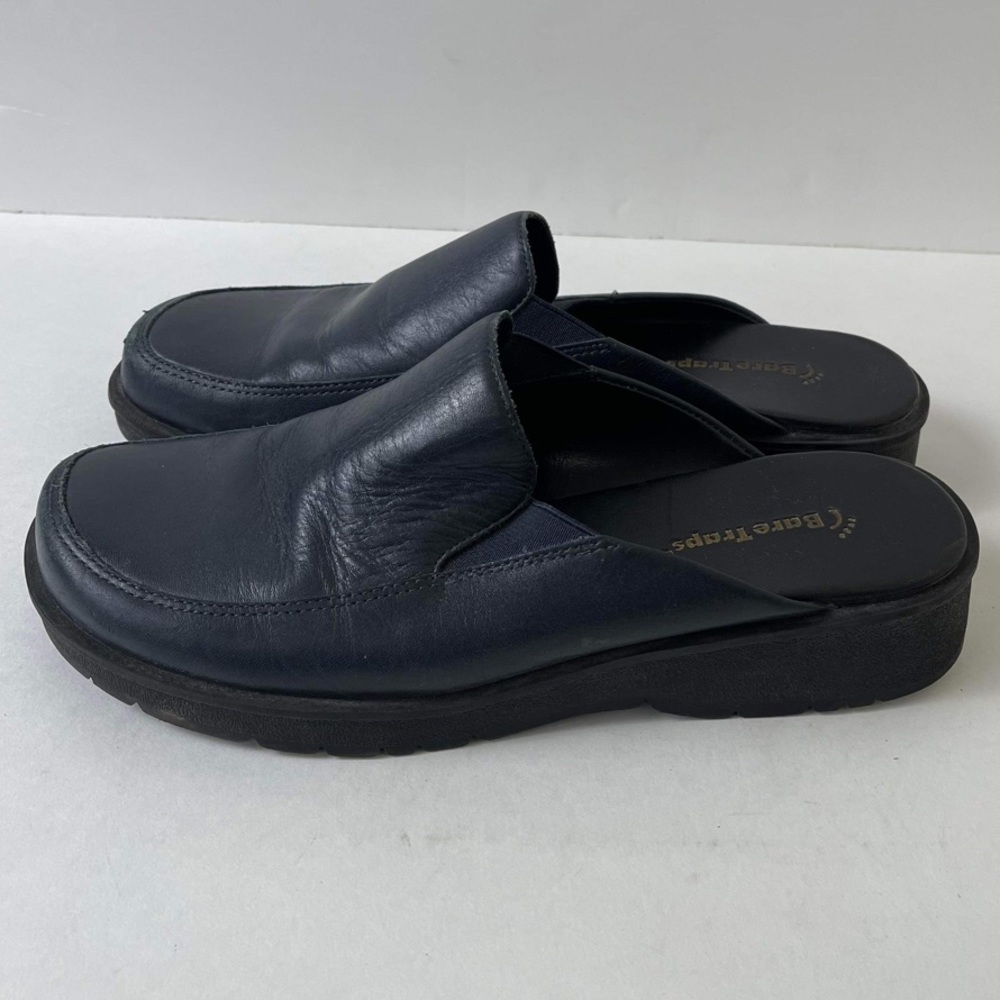 Bare Traps Navy Slip-on Leather Loafers, Women’s Size 8.5 - Picture 3 of 9